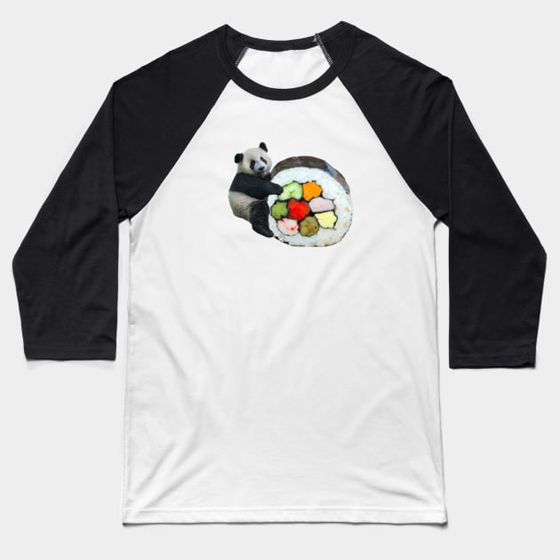 KIMBAP PANDA Baseball T-Shirt by Cult Classics